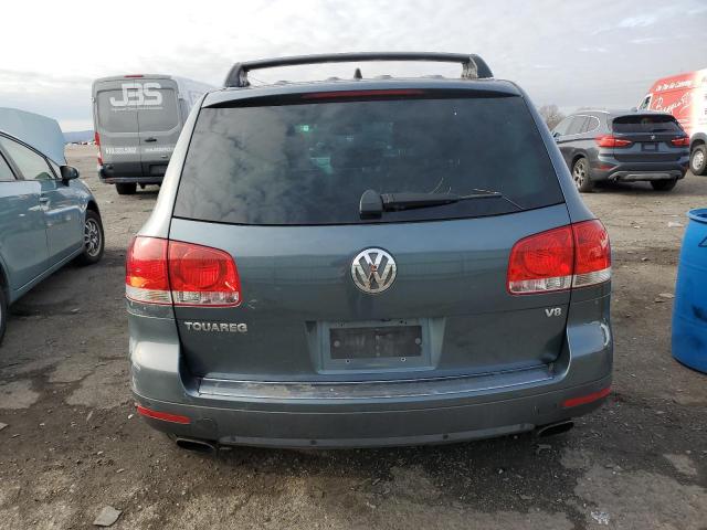 WVGMM77L26D005678 - 2006 VOLKSWAGEN TOUAREG 4. BLUE photo 6