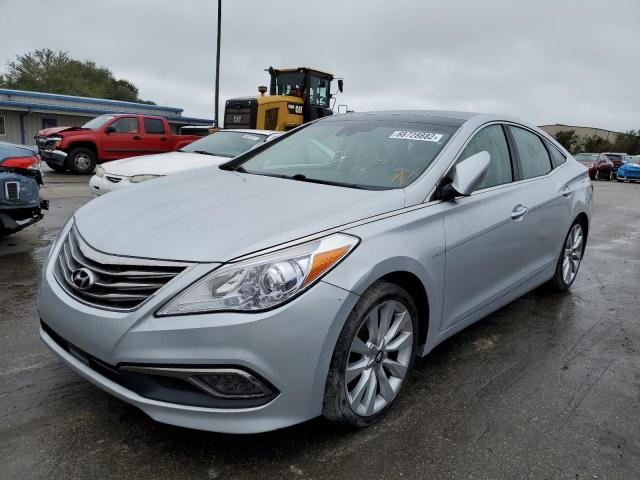 KMHFH4JG7GA519729 - 2016 HYUNDAI AZERA LIMI SILVER photo 1