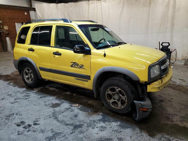 2CNBJ734836930068 - 2003 CHEVROLET TRACKER ZR YELLOW photo 4