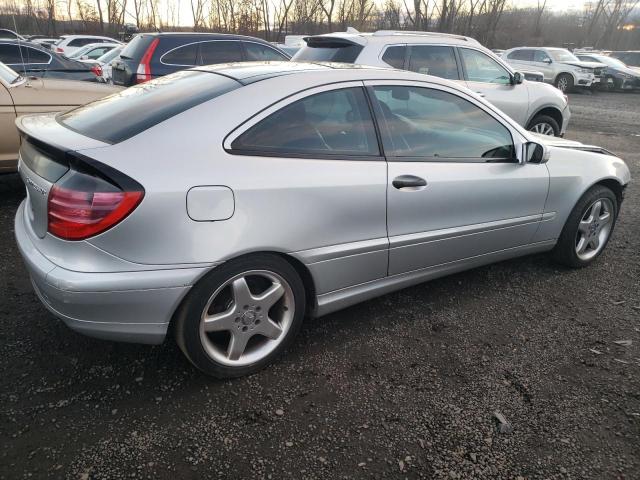 WDBRN47J92A339382 - 2002 MERCEDES-BENZ C 230K SPO SILVER photo 3