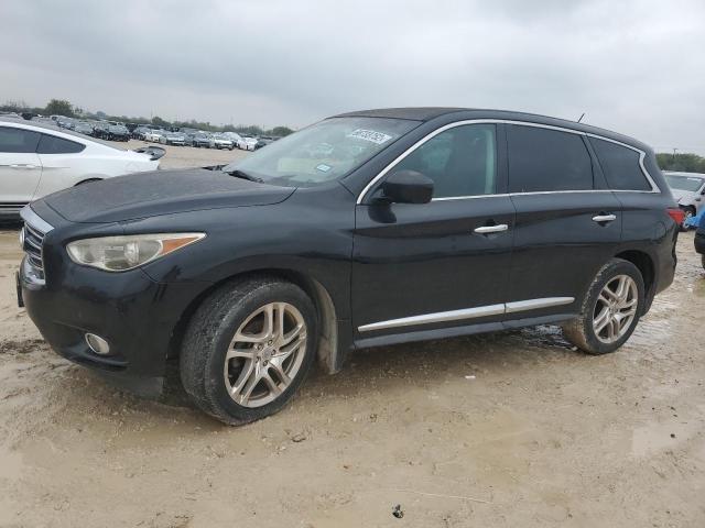 5N1AL0MN4DC313716 - 2013 INFINITI JX35 BLACK photo 1