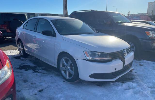3VW2K7AJ8DM360863 - 2013 VOLKSWAGEN JETTA BASE WHITE photo 1
