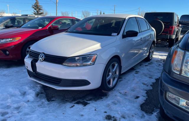 3VW2K7AJ8DM360863 - 2013 VOLKSWAGEN JETTA BASE WHITE photo 2