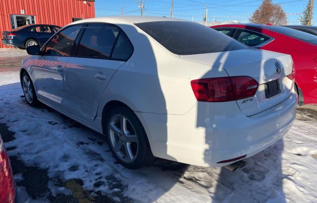3VW2K7AJ8DM360863 - 2013 VOLKSWAGEN JETTA BASE WHITE photo 3