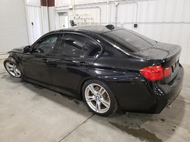 WBA3B9G51FNR93210 - 2015 BMW 335 XI BLACK photo 2