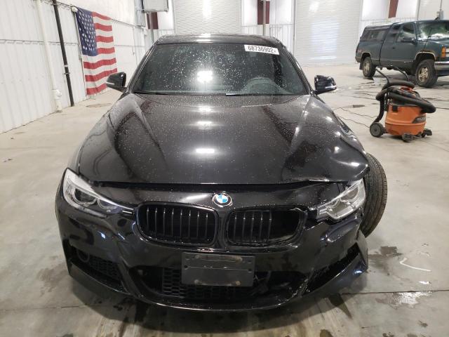 WBA3B9G51FNR93210 - 2015 BMW 335 XI BLACK photo 5