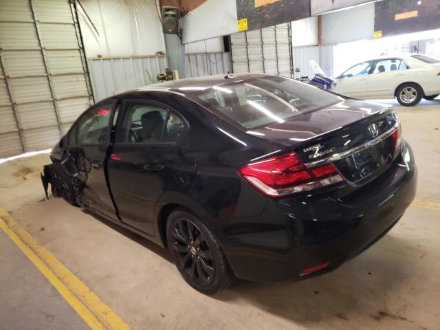 19XFB2F9XFE040284 - 2015 HONDA CIVIC EXL 黑色 照片 2