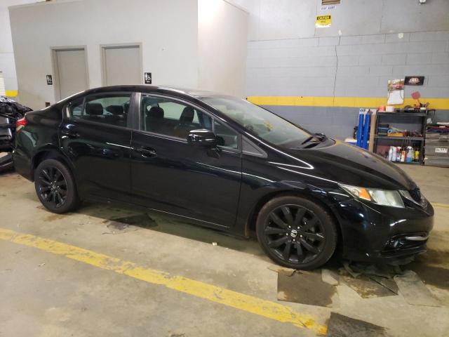 19XFB2F9XFE040284 - 2015 HONDA CIVIC EXL 黑色 照片 4