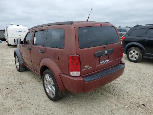 1D4PT4GK5BW535574 - 2011 DODGE NITRO HEAT BURGUNDY photo 2