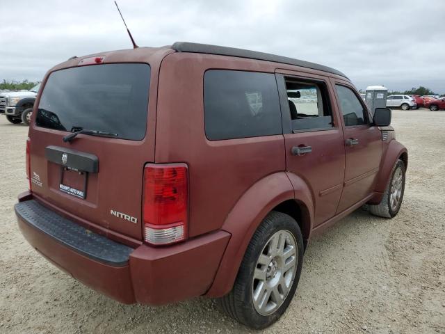 1D4PT4GK5BW535574 - 2011 DODGE NITRO HEAT BURGUNDY photo 3