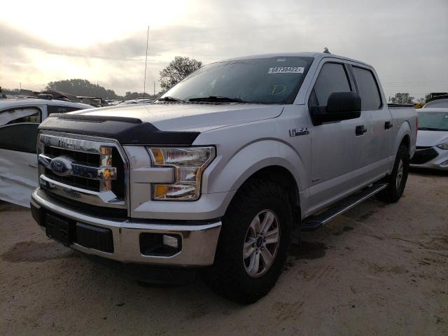 1FTEW1CP3GFD59272 - 2016 FORD F150 SUPER SILVER photo 1