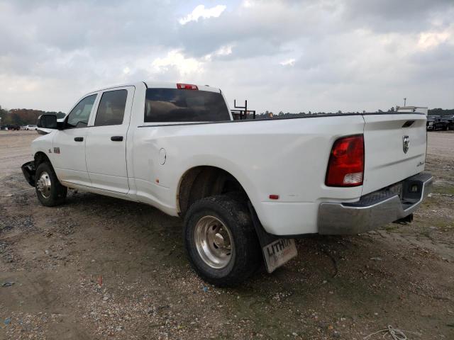 3C63DRGL6CG107650 - 2012 DODGE RAM 3500 S WHITE photo 2