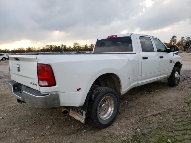 3C63DRGL6CG107650 - 2012 DODGE RAM 3500 S WHITE photo 3