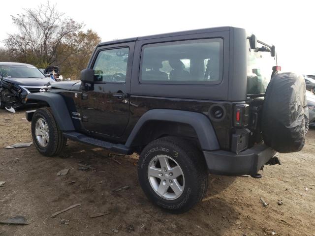 1C4AJWAG9CL269455 - 2012 JEEP WRANGLER S BLACK photo 2