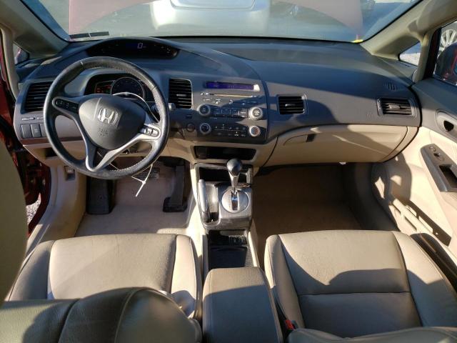 2HGFA1F99BH520703 - 2011 HONDA CIVIC EXL 栗色 照片 8