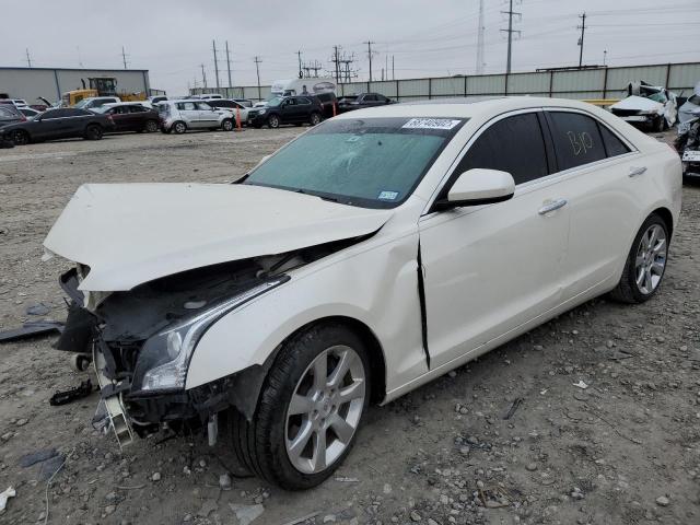 1G6AA5RX7D0136732 - 2013 CADILLAC ATS WHITE photo 1