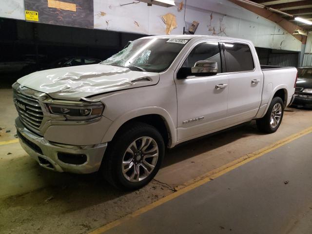 1C6SRFKT5KN563602 - 2019 RAM 1500 LONGH WHITE photo 1