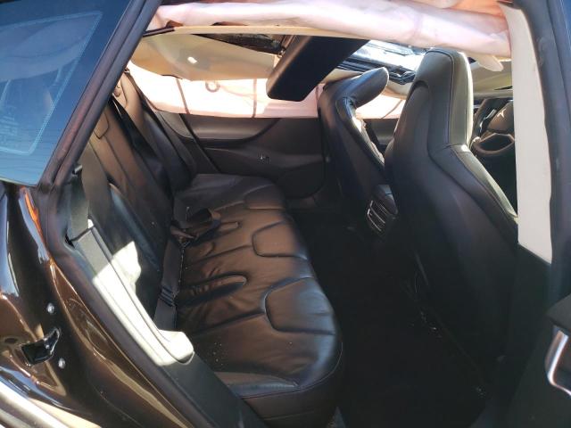 5YJSA1CG1DFP21648 - 2013 TESLA MODEL S Շագանակագույն լուսանկար 10