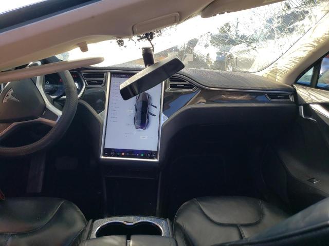 5YJSA1CG1DFP21648 - 2013 TESLA MODEL S Շագանակագույն լուսանկար 8