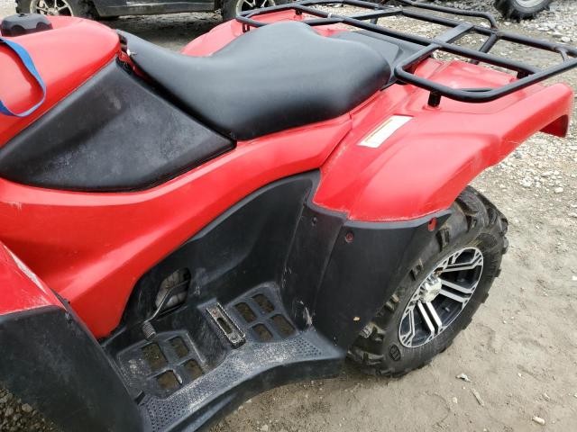 1HFTE3800C4003052 - 2012 HONDA TRX500 RED photo 10