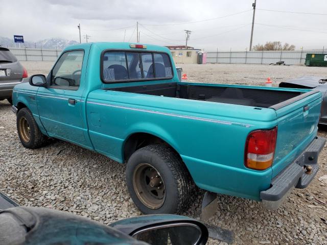 1FTCR10X3RPC25135 - 1994 FORD RANGER TEAL photo 2