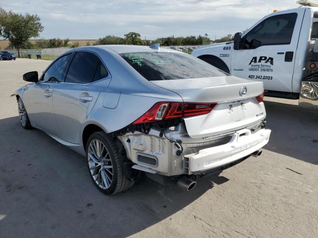 JTHBF1D24E5008474 - 2014 LEXUS IS 250 SILVER photo 2