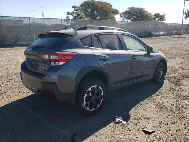 JF2GTAEC2M8330908 - 2021 SUBARU CROSSTREK GRAY photo 3