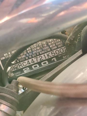 JH2RC44721K500218 - 2001 HONDA VT750 CD2 红色 照片 10