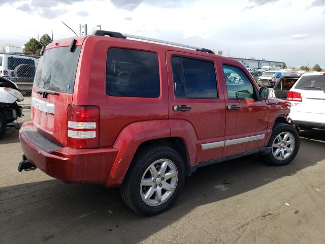 1J4PN5GK2AW101750 - 2010 JEEP LIBERTY LI MAROON photo 3