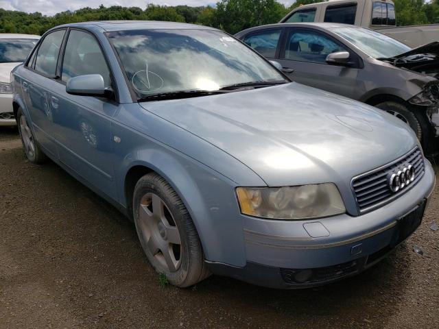 WAUJC68E22A313026 - 2002 AUDI A4 1.8T BLUE photo 1