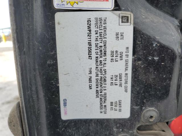 1G2WP5211VF356247 - 1997 PONTIAC GRAND PRIX Qara foto 12