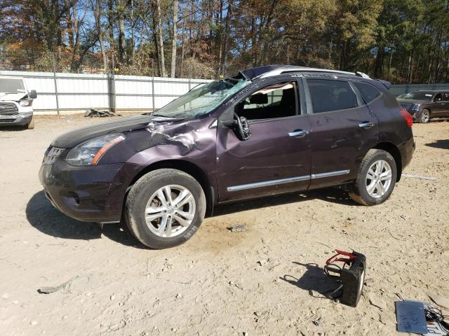 JN8AS5MV8FW****** - 2015 NISSAN ROGUE SELE PURPLE photo 1