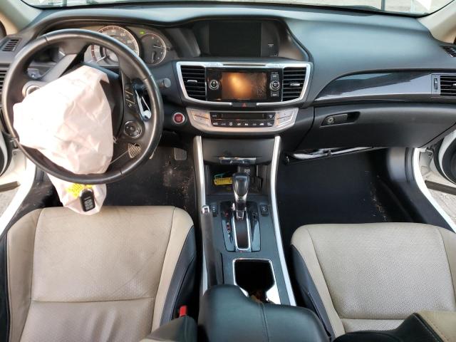 1HGCT2B80EA006855 - 2014 HONDA ACCORD EXL WHITE photo 8