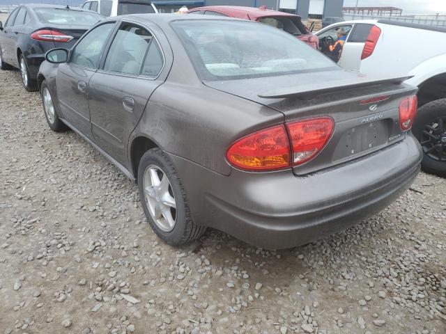 1G3NL52T11C212097 - 2001 OLDSMOBILE ALERO GL TAN photo 2