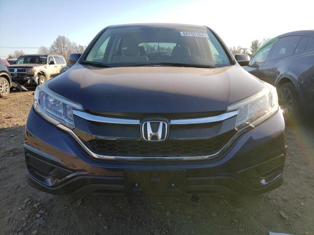 2HKRM4H4XGH667438 - 2016 HONDA CR-V SE BLUE photo 5