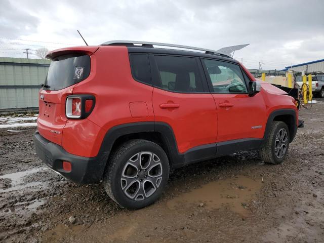 ZACCJBDT2GPC61242 - 2016 JEEP RENEGADE L RED photo 3