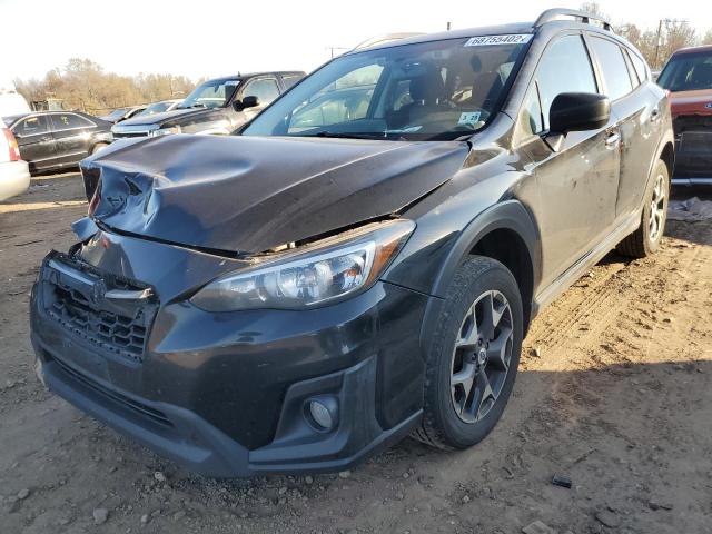 JF2GTADC7JH256673 - 2018 SUBARU CROSSTREK BLACK photo 1