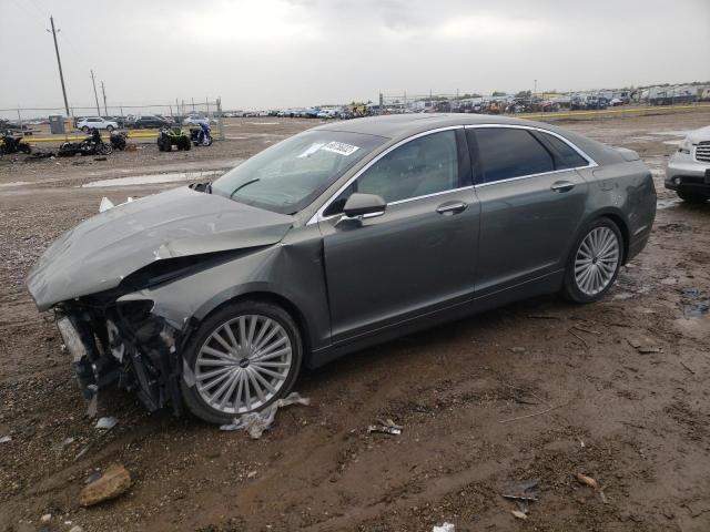 3LN6L5FC2HR612563 - 2017 LINCOLN MKZ RESERV GRAY photo 1