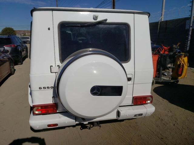 WDCYC3HF2FX230069 - 2015 MERCEDES-BENZ G 550 WHITE photo 6