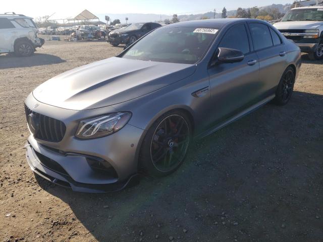 WDDZF8KBXKA514721 - 2019 MERCEDES-BENZ E 63 AMG-S CHARCOAL photo 1