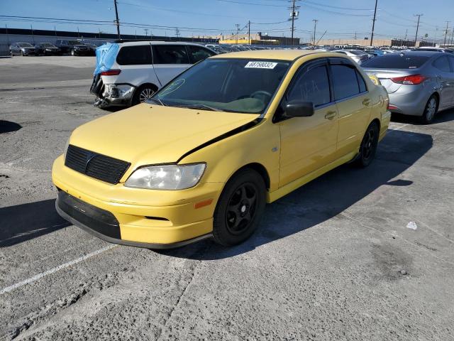 JA3AJ86EX3U121780 - 2003 MITSUBISHI LANCER OZ YELLOW photo 1