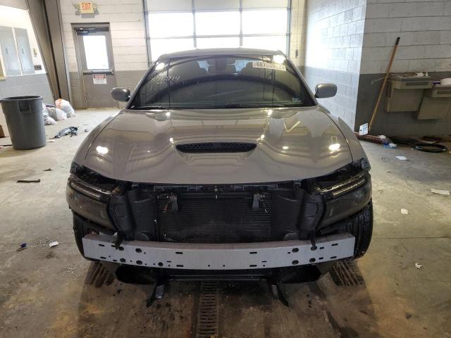 2C3CDXGJ9NH166646 - 2022 DODGE CHARGER SC GRAY photo 5