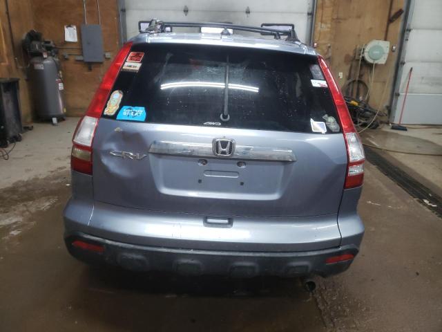 JHLRE48707C014154 - 2007 HONDA CR-V EXL BLUE photo 6