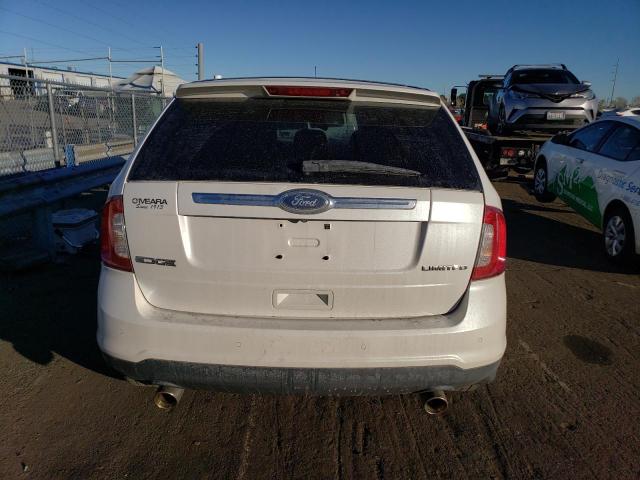 2FMDK3KC7BBB66713 - 2011 FORD EDGE LIMIT WHITE photo 6