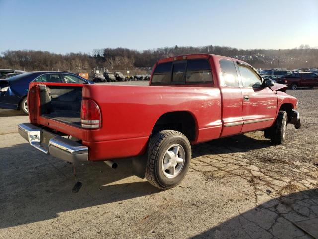 1B7GG23X7VS125040 - 1997 DODGE DAKOTA RED photo 3