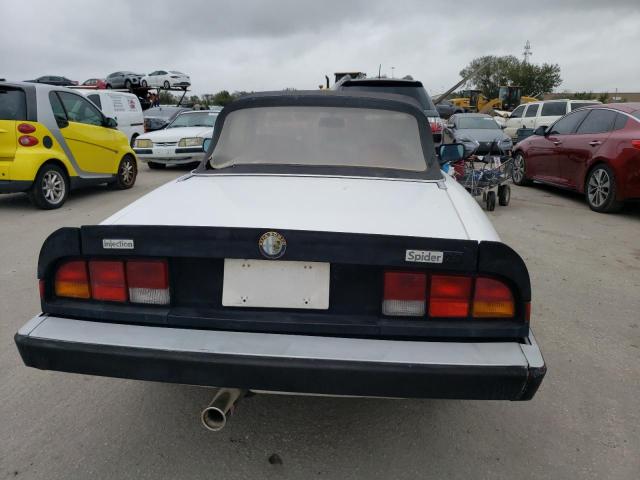 ZARBA5419F1021220 - 1985 ALFA ROMEO VELOCE 200 WHITE photo 6