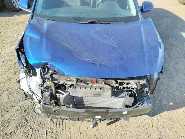 3KPA25AD7LE337211 - 2020 KIA RIO LX BLUE photo 11