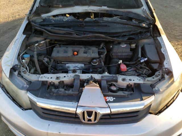2HGFB2F98CH529722 - 2012 HONDA CIVIC EXL Gris photo 11