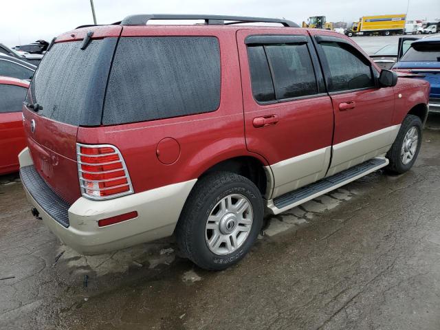 4M2ZU66K74UJ06185 - 2004 MERCURY MOUNTAINEE RED photo 3