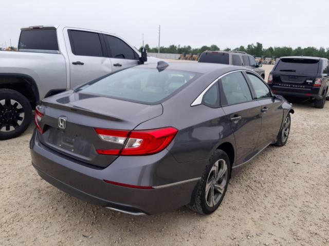 1HGCV1F57JA249187 - 2018 HONDA ACCORD EXL GRAY photo 3